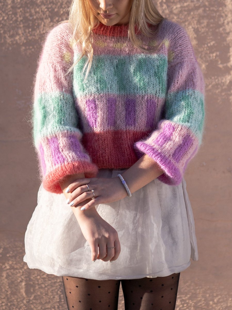 Candyfloss Knitted Sweater