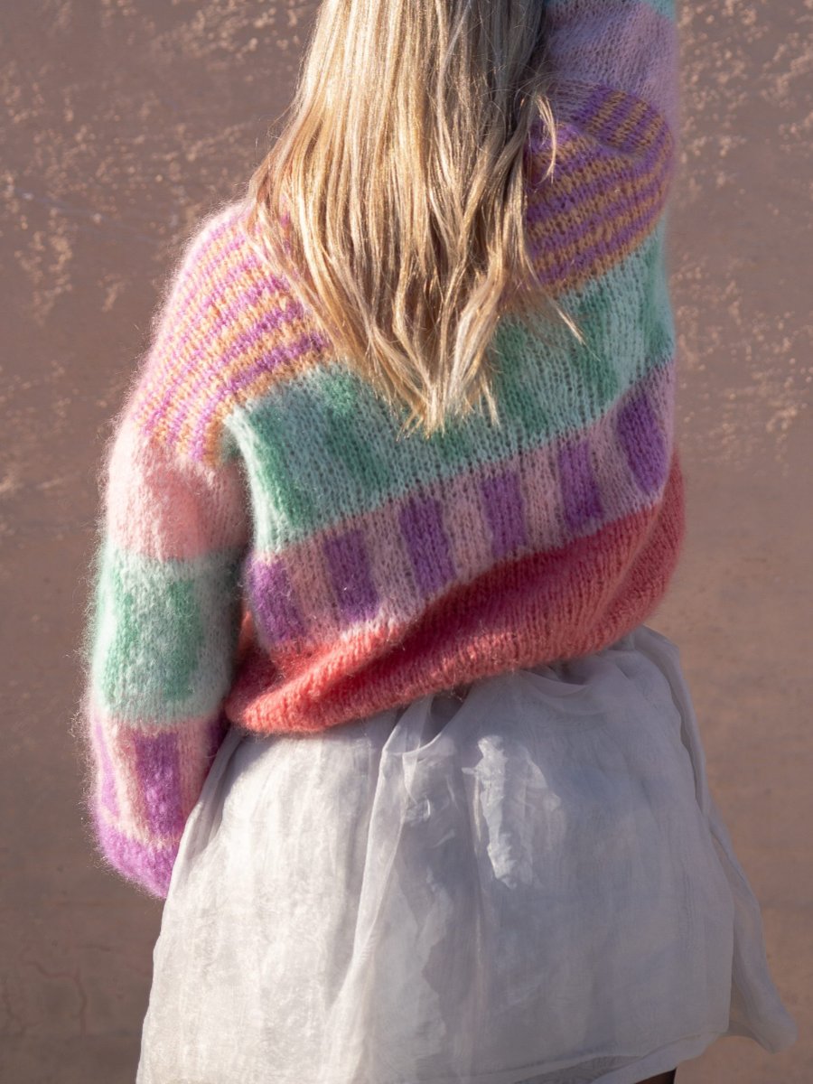 Candyfloss Knitted Sweater