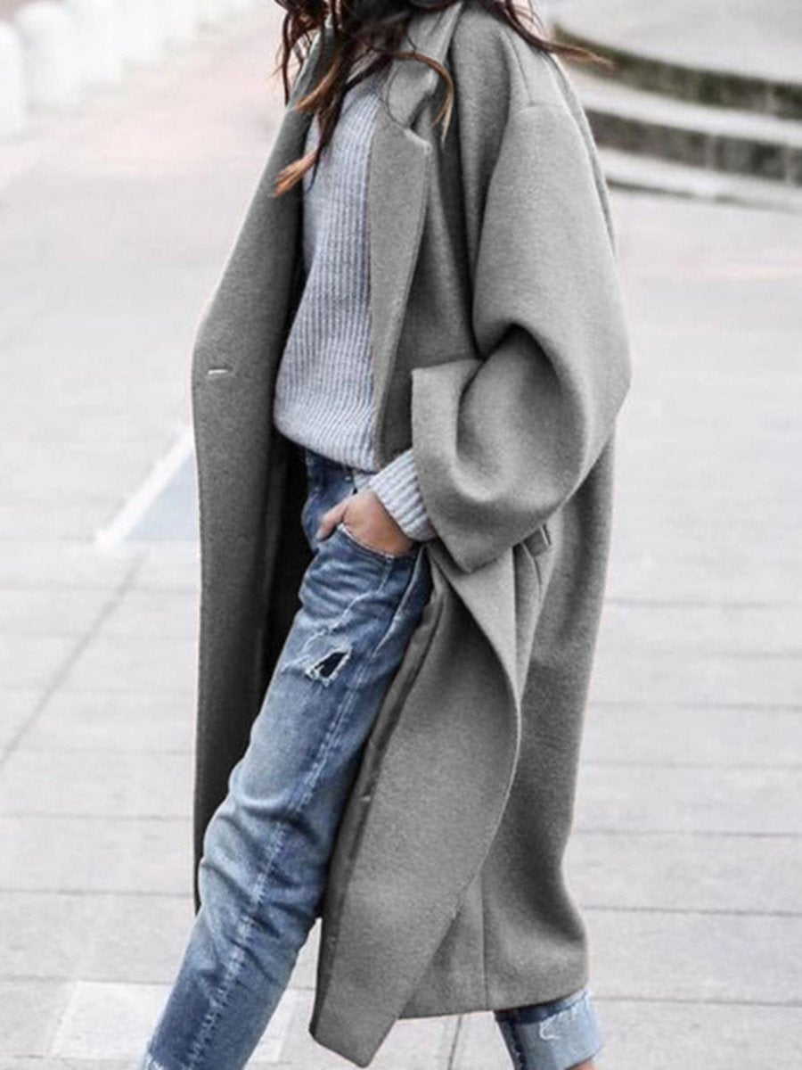 Warm Double-sided Tweed Coat