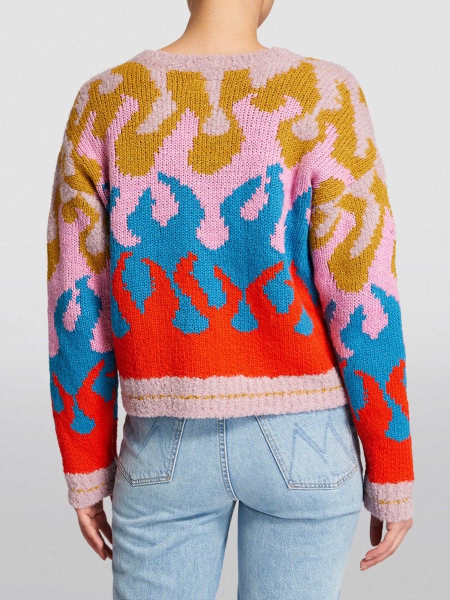 Flames Playful Sweater