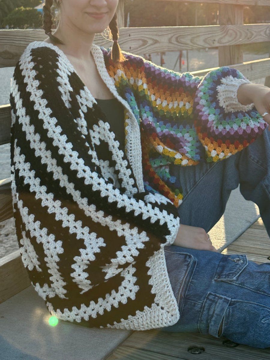Crochet Butterfly Cardigan