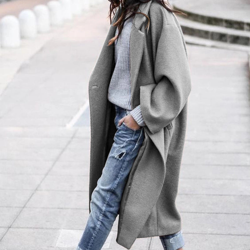 Warm Double-sided Tweed Coat