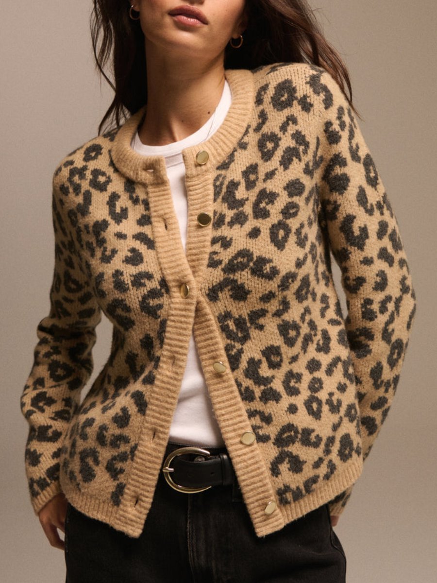 Leopard Cardigan