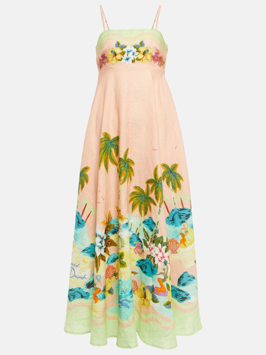 Tropical Vibes Cami Maxi Dress