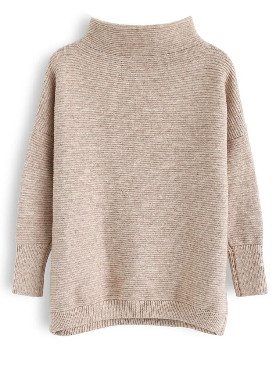 Cozy Ribbed Turtleneck Sweater