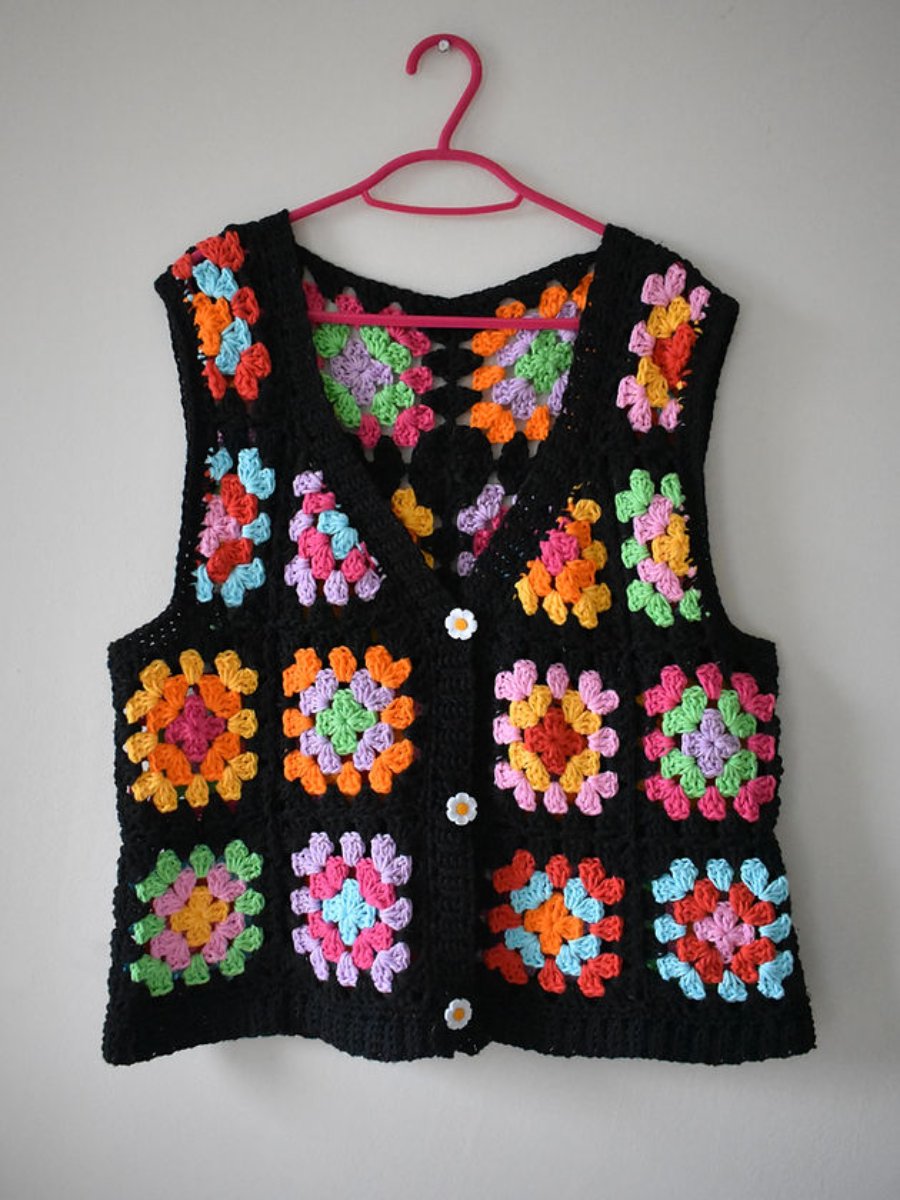 Sleeveless V-Neck Vest