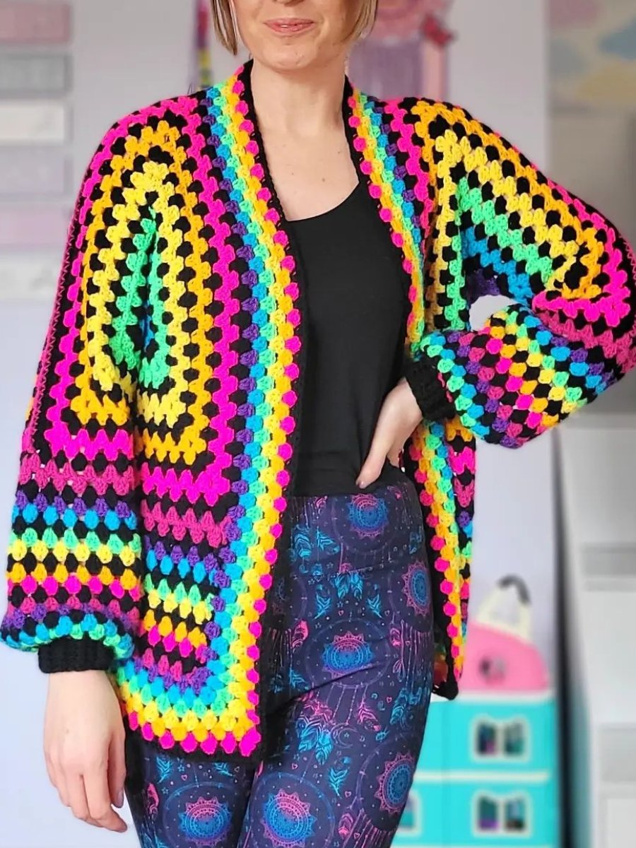 Granny Hexagon Cardigan