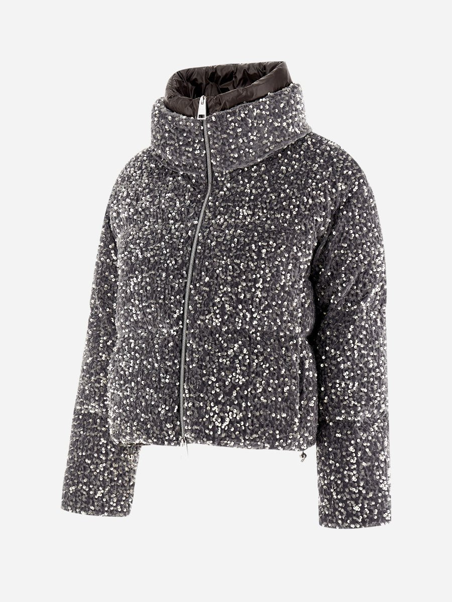 Sequin Down Jacket