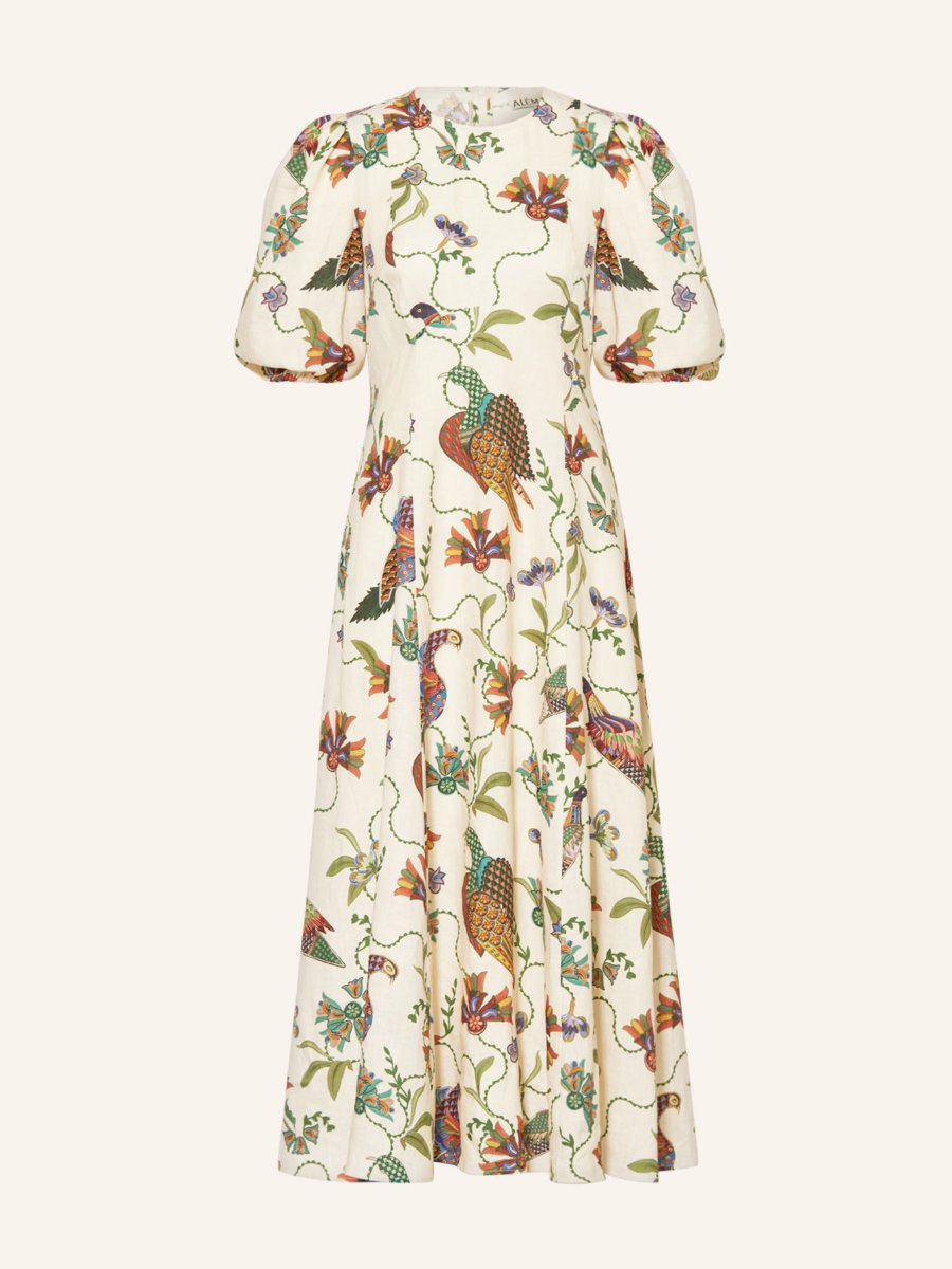 Birdie Linen Midi Dress