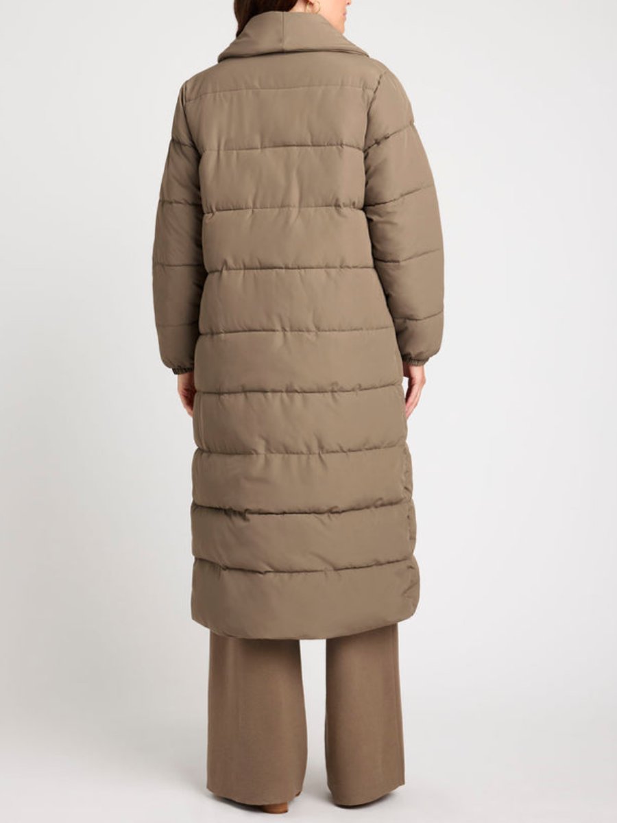 Water Resistant Long Puffer Coat