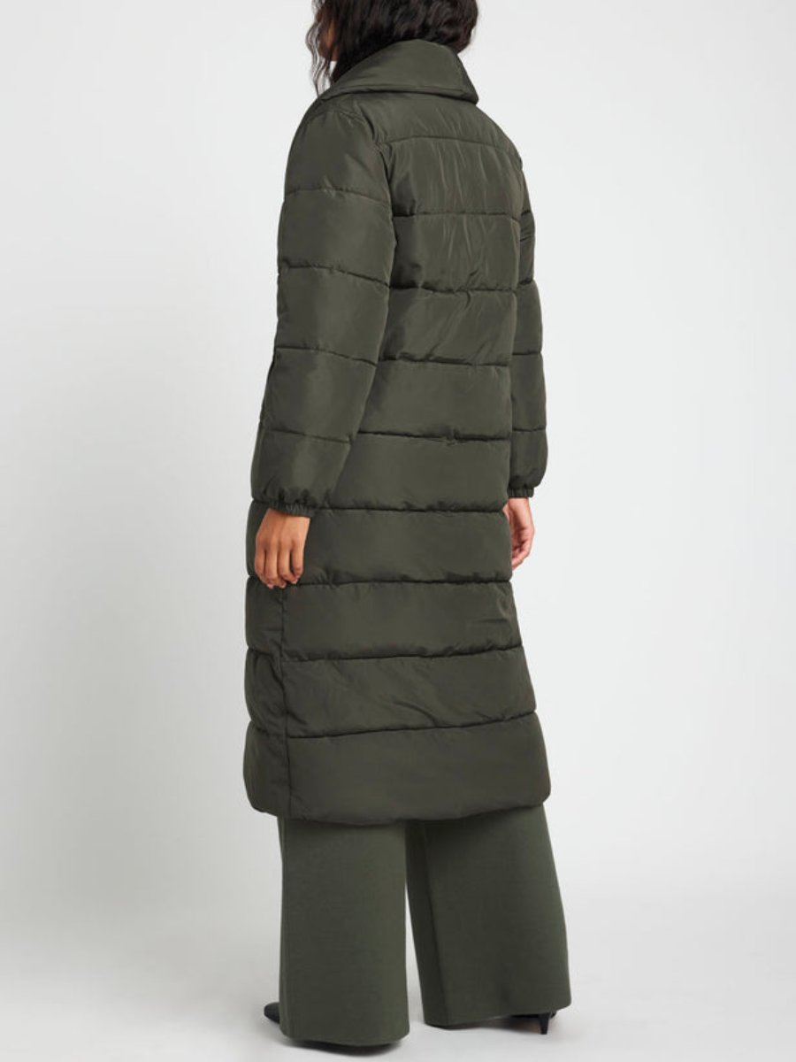 Water Resistant Long Puffer Coat