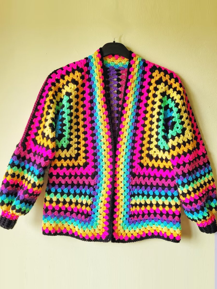 Granny Hexagon Cardigan