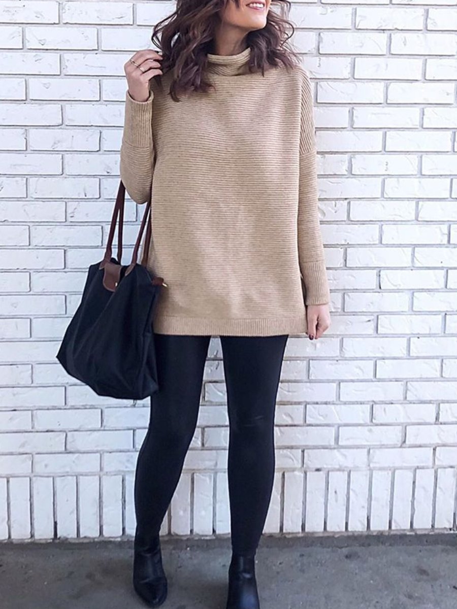 Cozy Ribbed Turtleneck Sweater