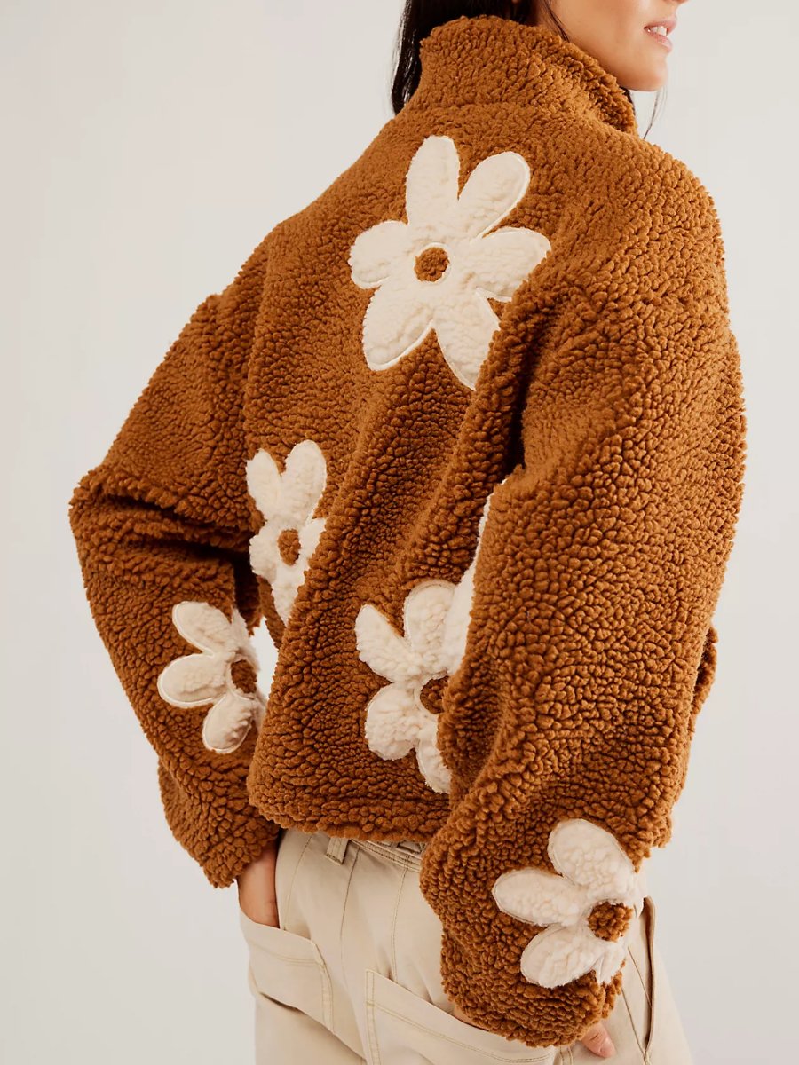 Cutest Oversized Floral Jacket