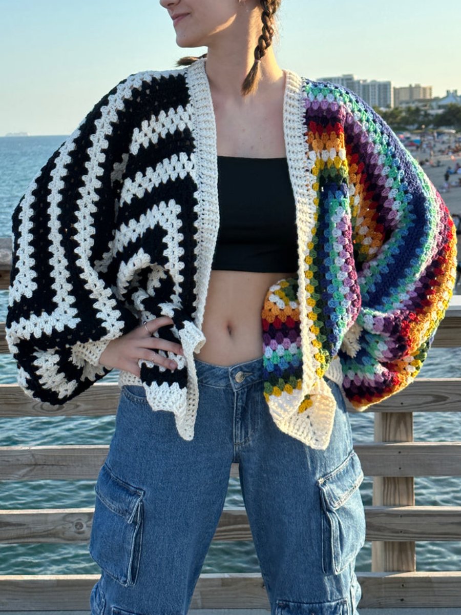 Crochet Butterfly Cardigan