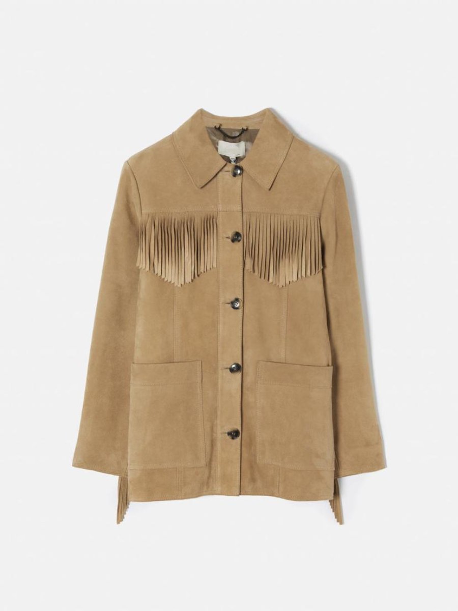 Fringed Suede Jacket