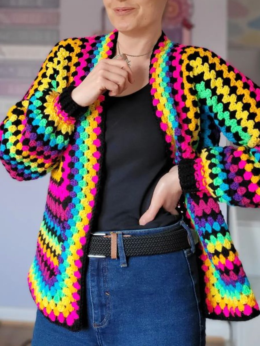 Granny Hexagon Cardigan