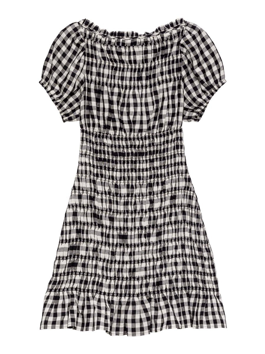 Marilyn Gingham Mini Dress