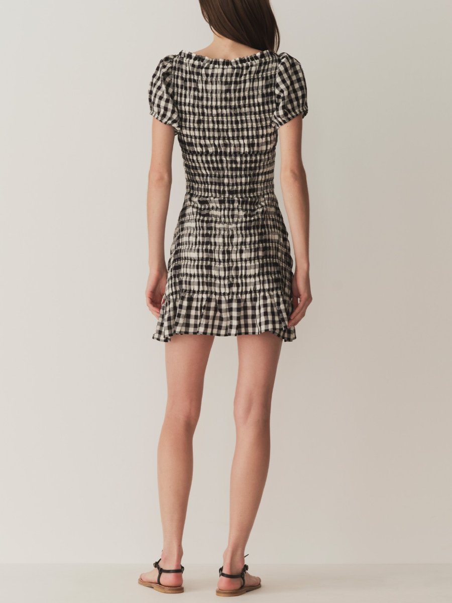 Marilyn Gingham Mini Dress