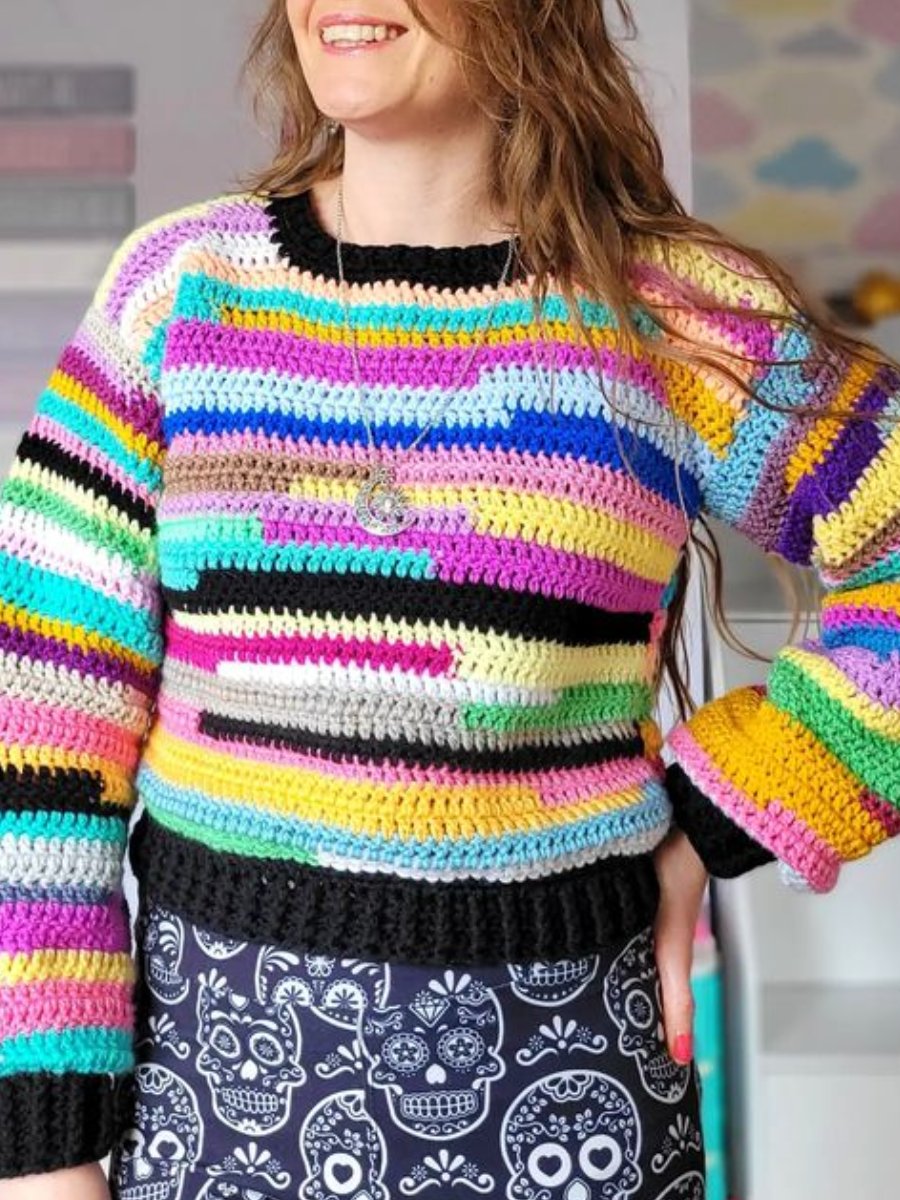 Odds And Ends Crochet Sweater