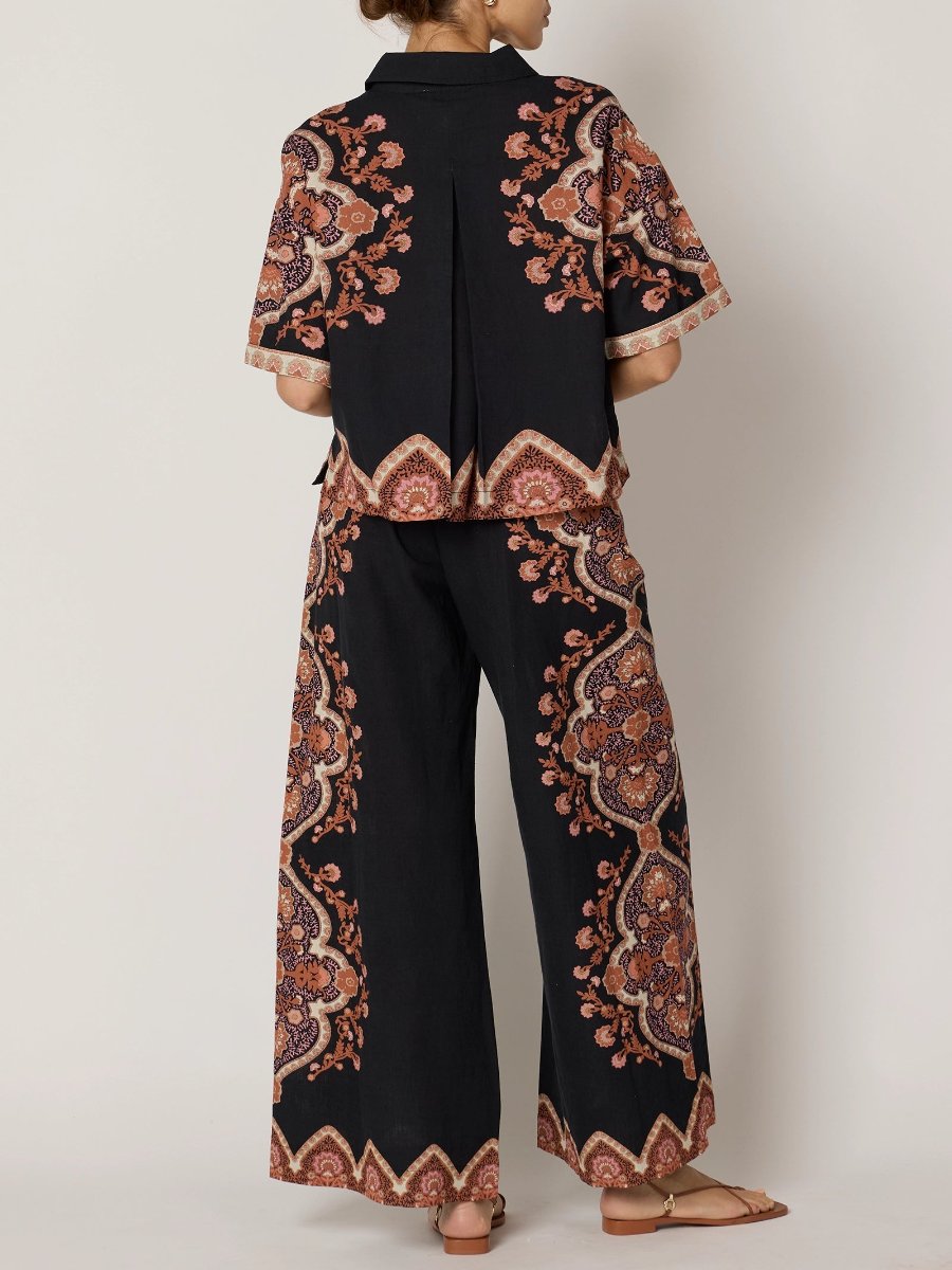 Dark Lagos Shirt With Pants