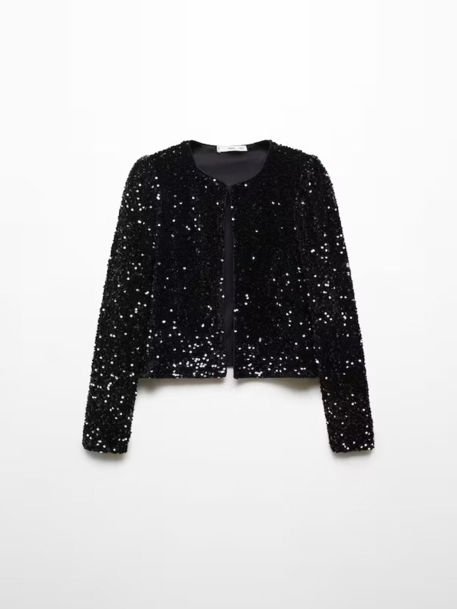 Sequin Embroidered Jacket