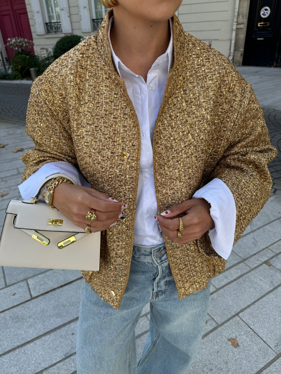 Gold Sequin Jacket