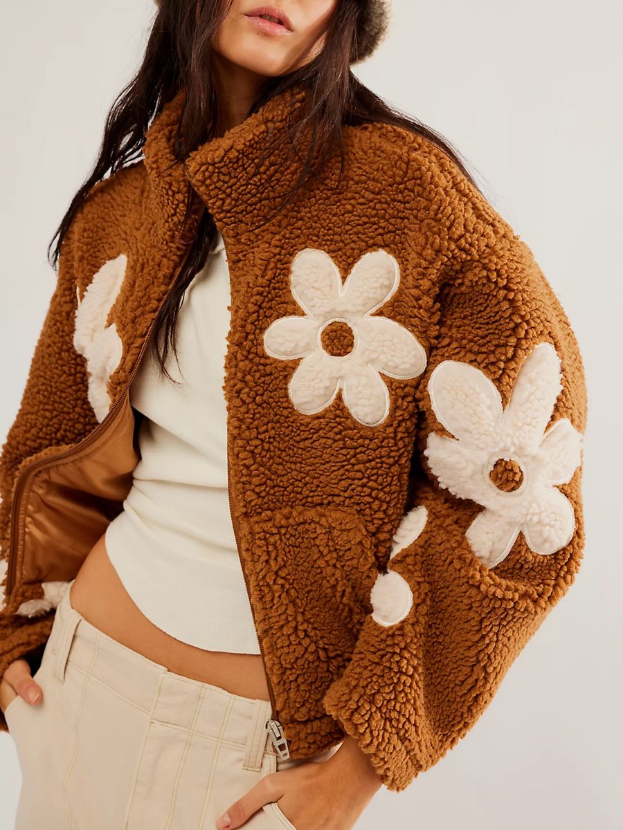 Cutest Oversized Floral Jacket