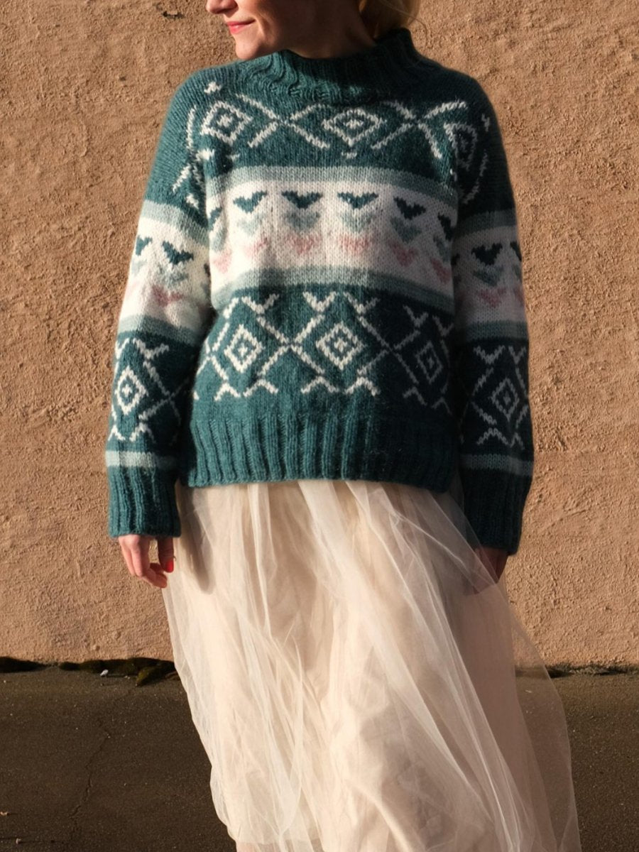 Folk Comfy Knitted Sweater