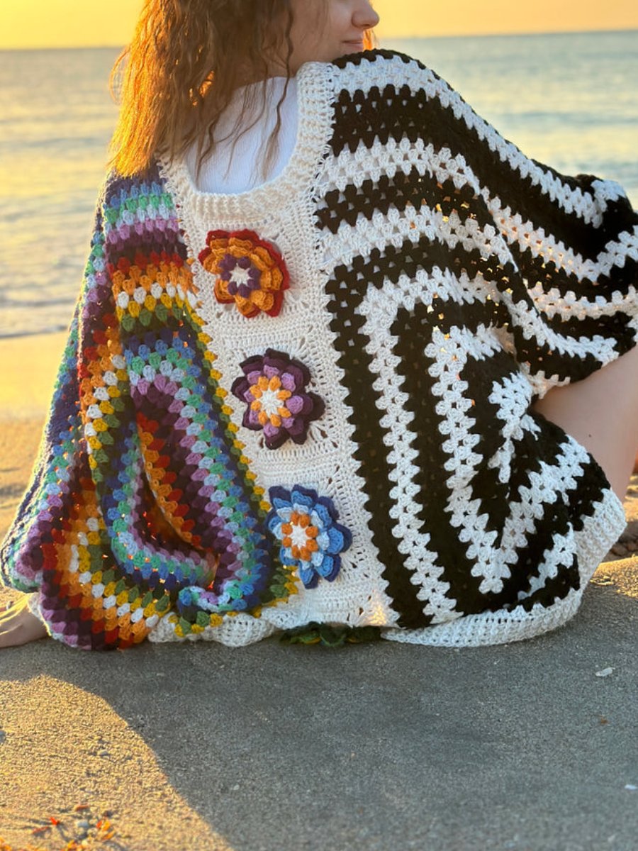 Crochet Butterfly Cardigan