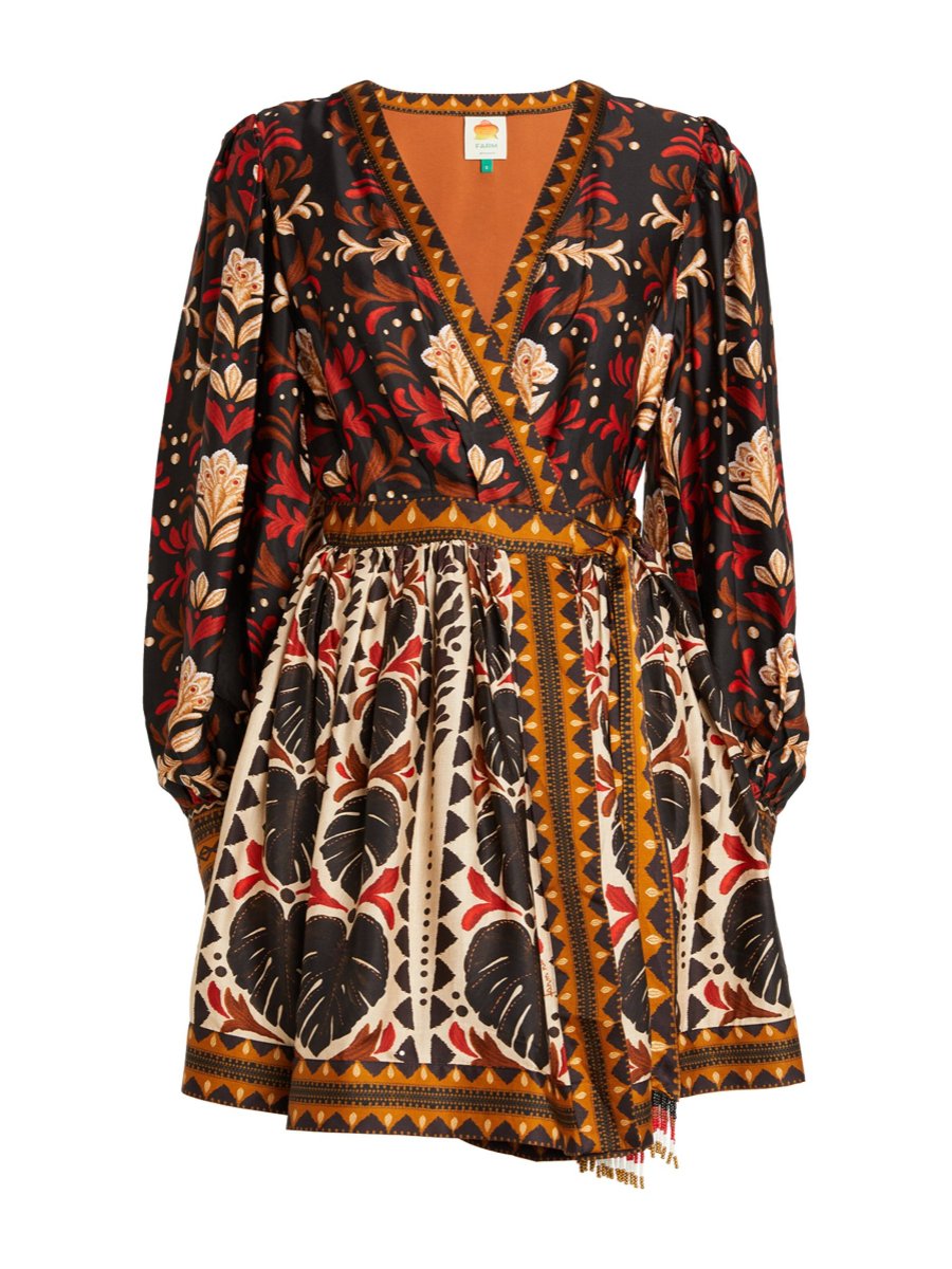 Tapestry Garden Mini Dress