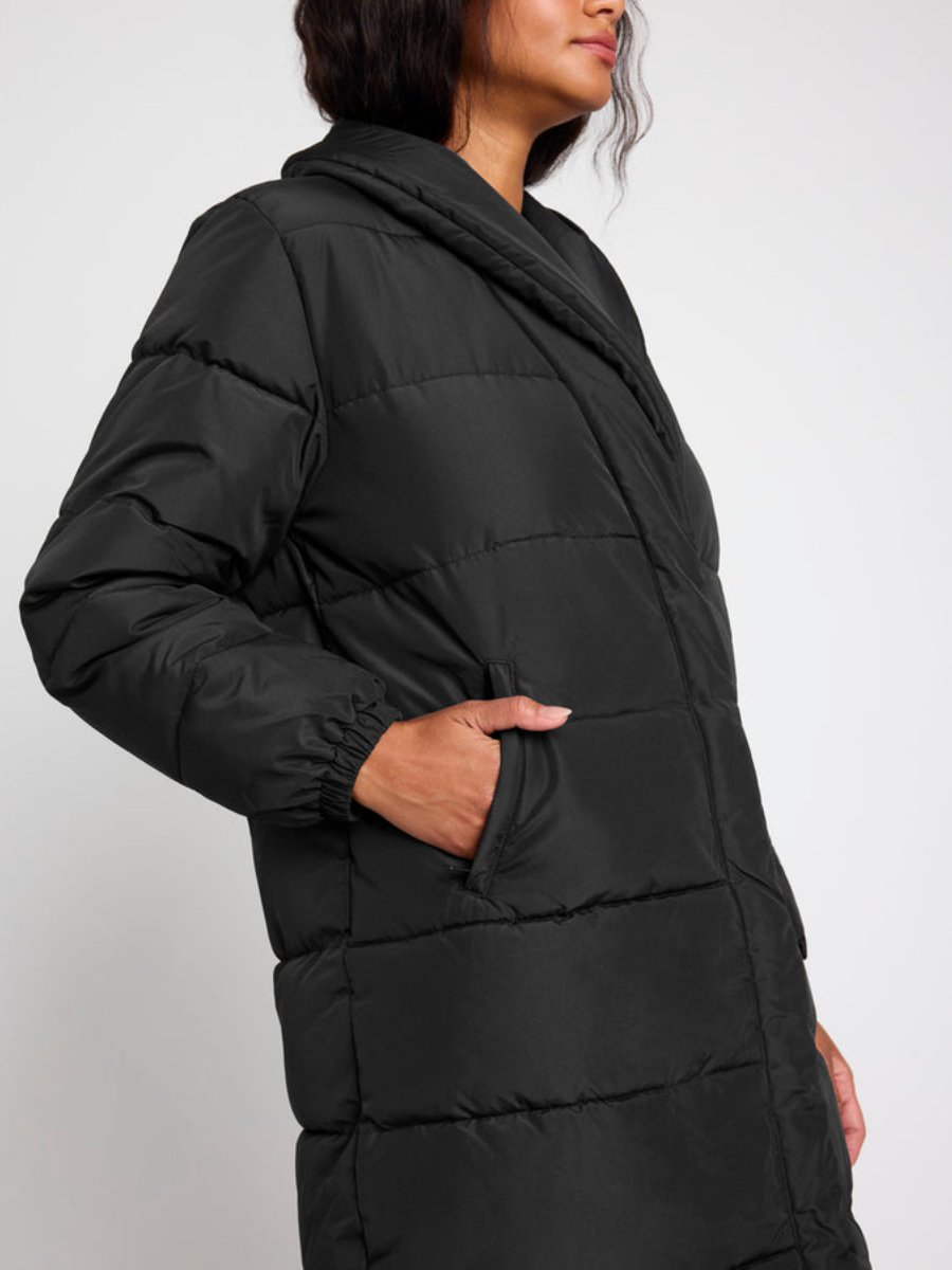 Water Resistant Long Puffer Coat