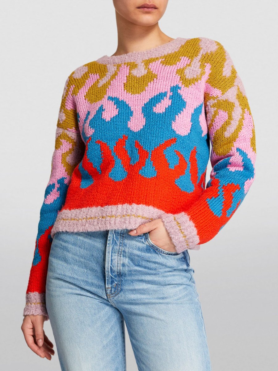 Flames Playful Sweater